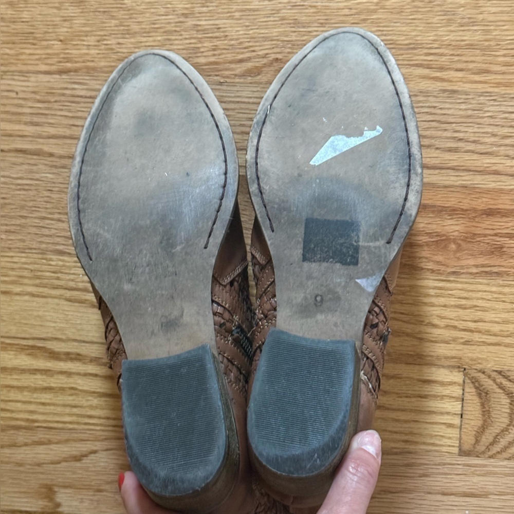 Seychelles Brown Leather Ankle Boots 9 - Picture 8 of 10